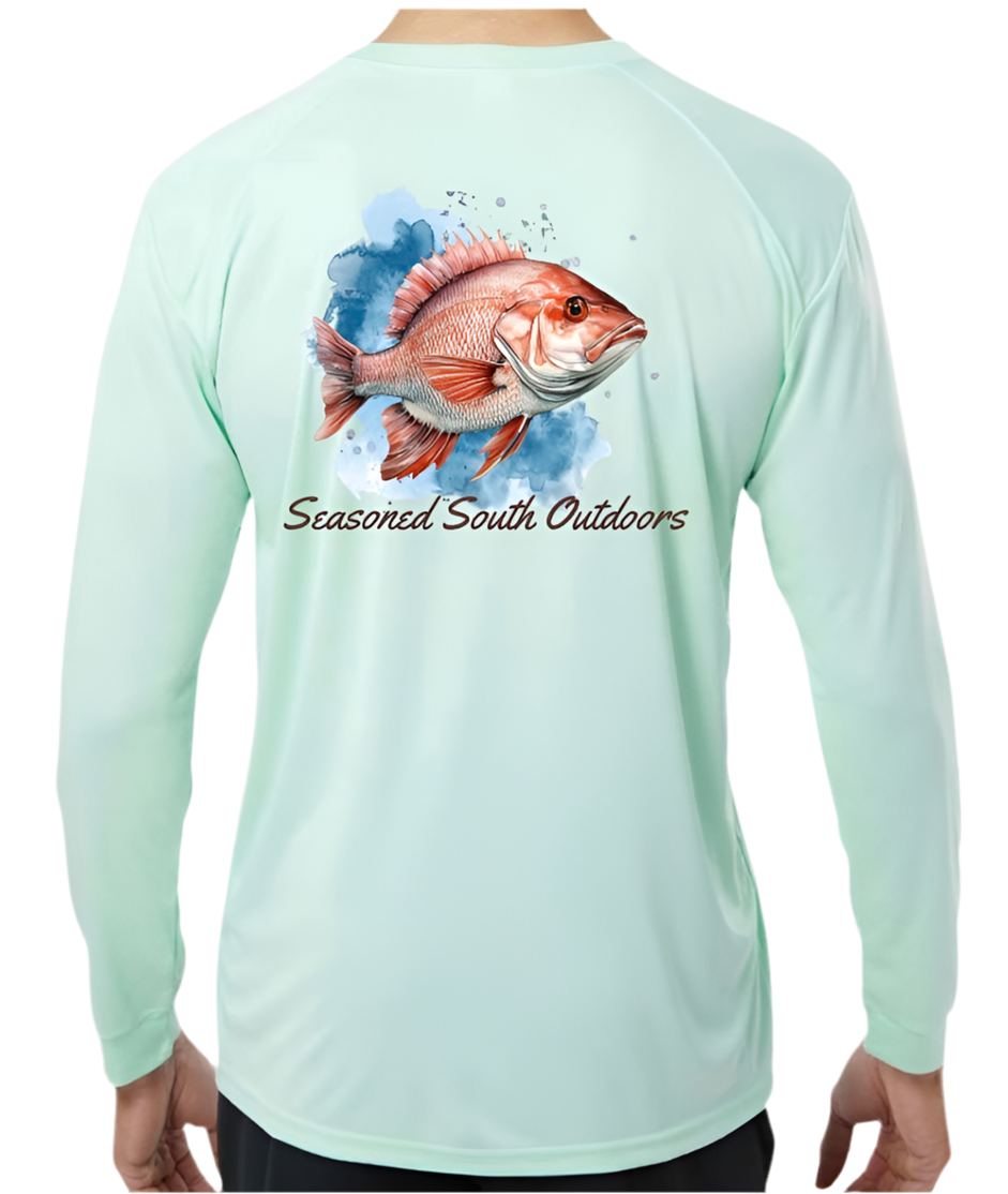 Summertime Blues “Snapper” performance shirt