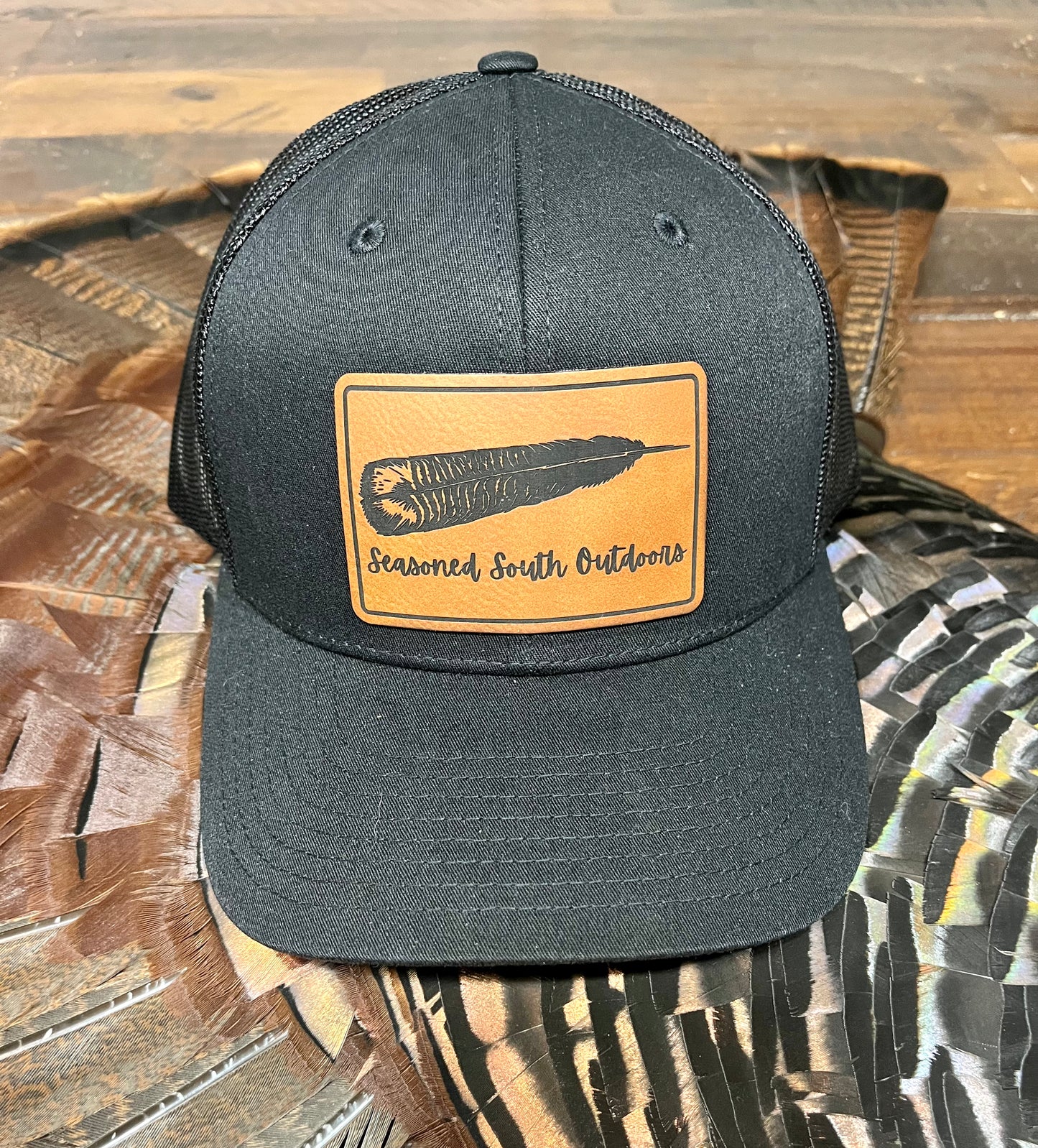 Spring Turkey Heads Up “Feather” 112 hat