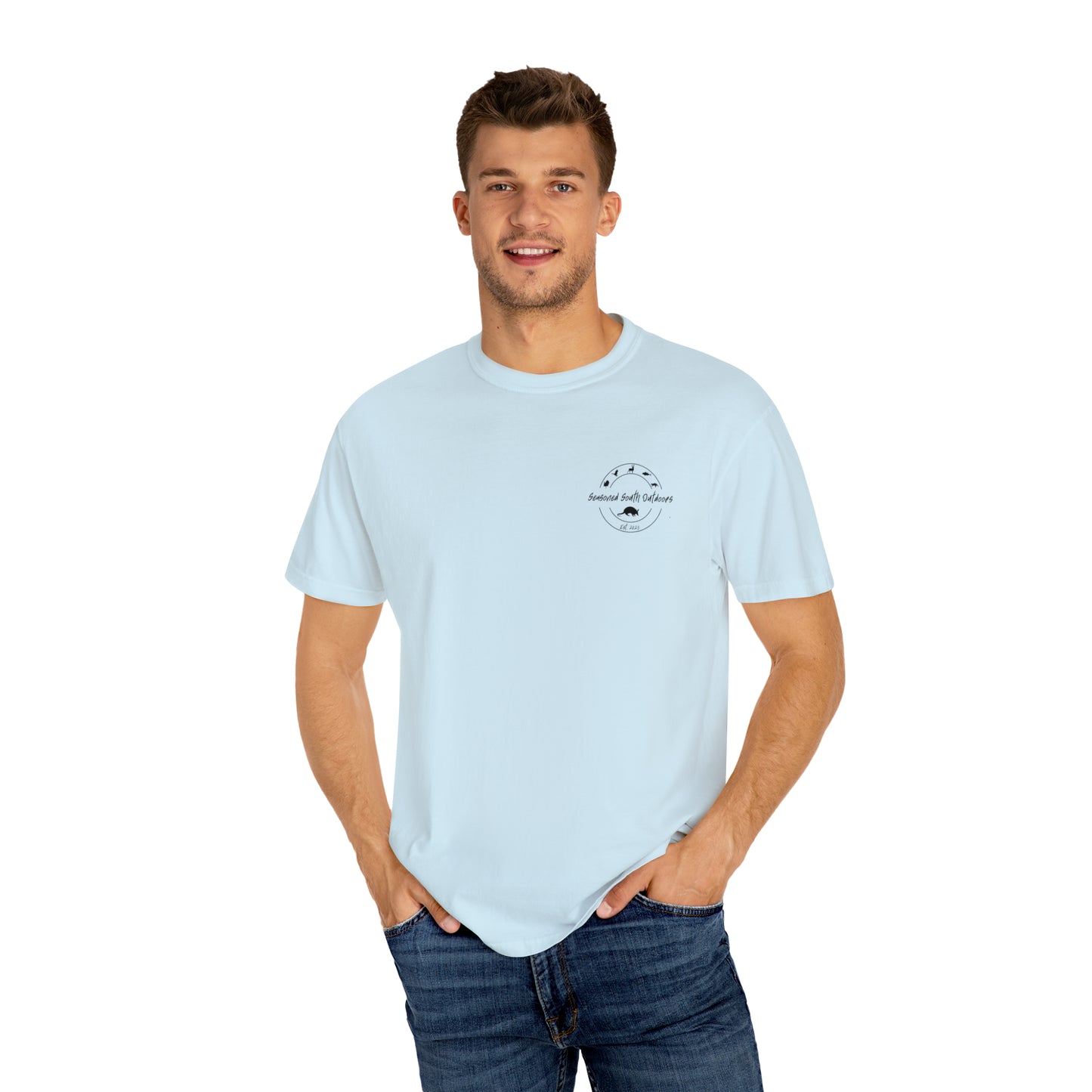 Rowdy Collection “Cast Net” dusk comfort color T