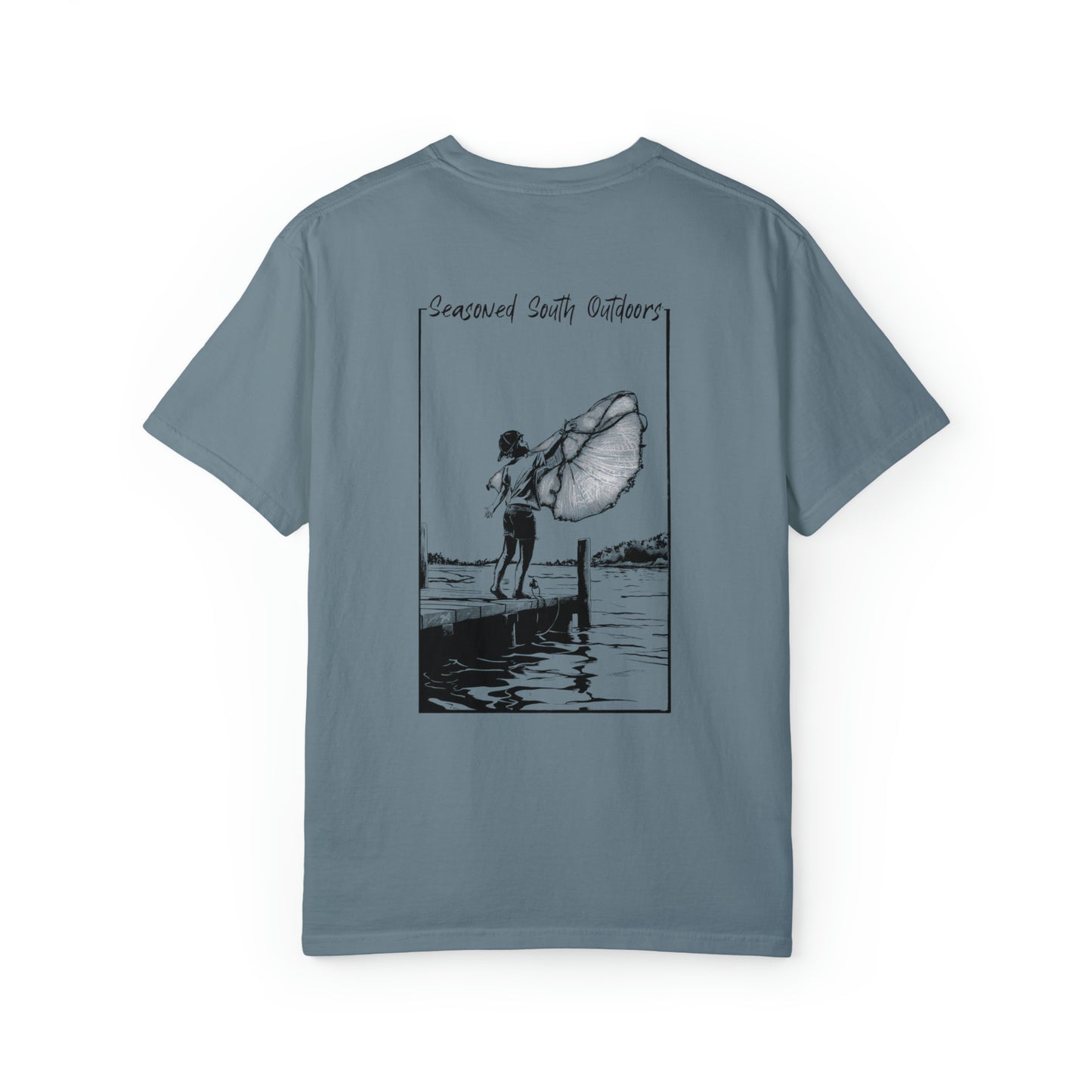 Rowdy Collection “Cast Net” dusk comfort color T