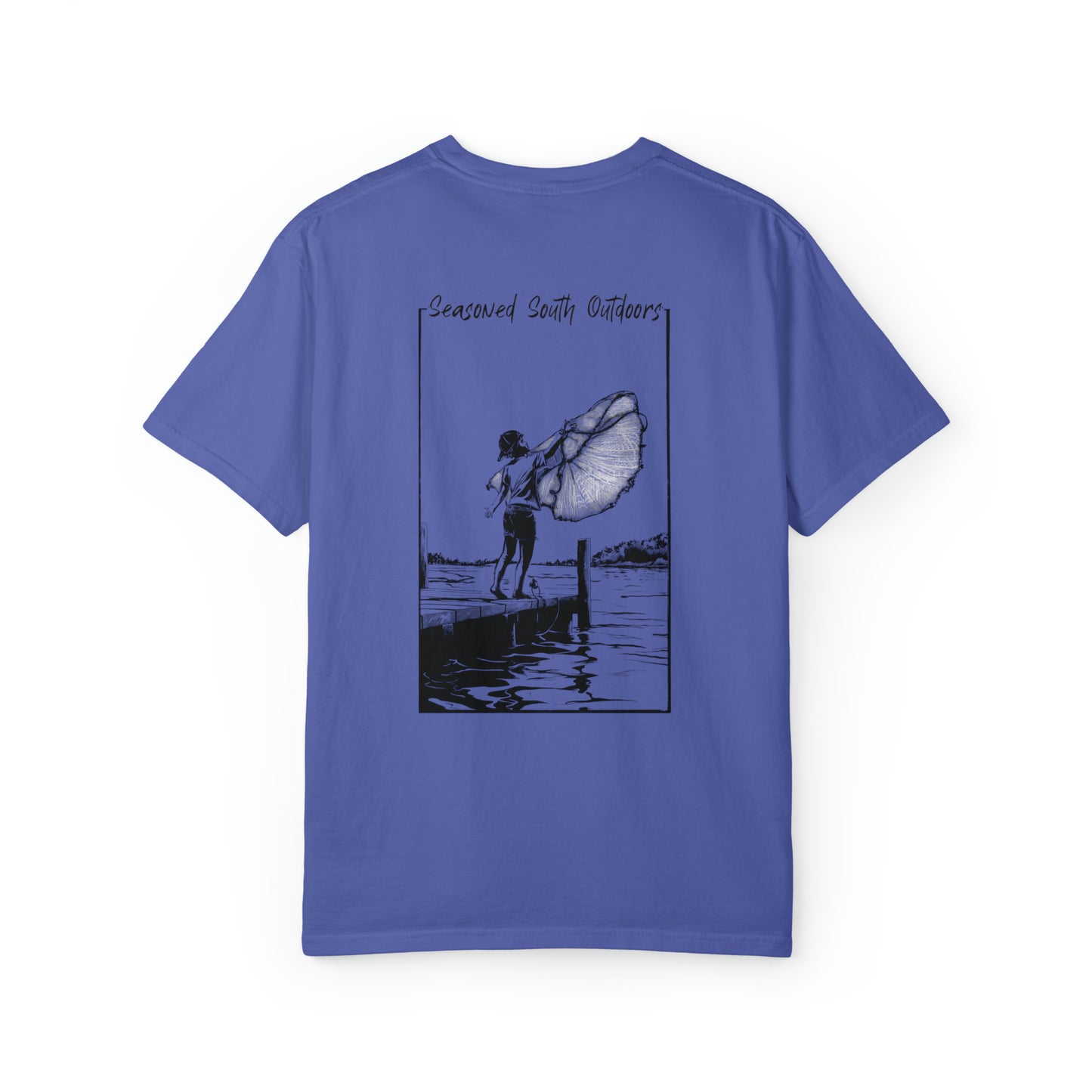 Rowdy Collection “Cast Net” dusk comfort color T