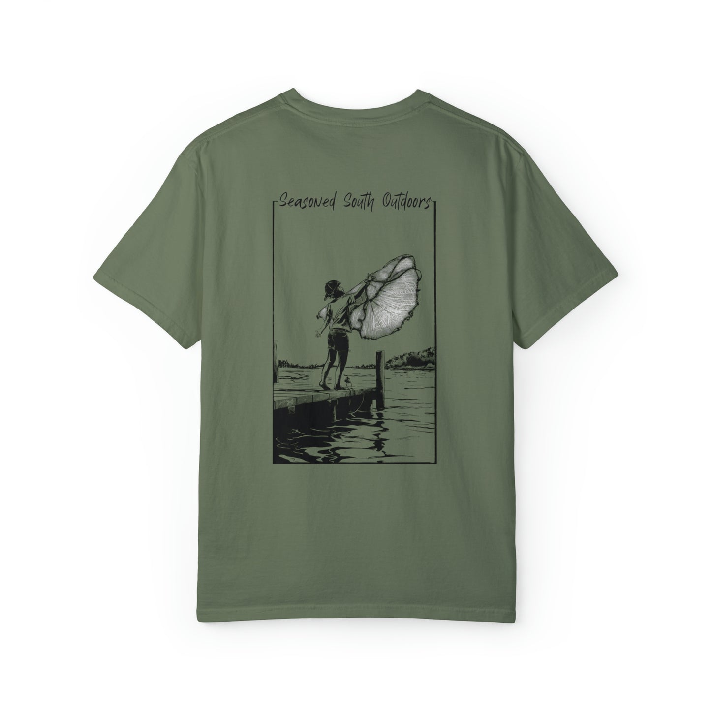 Rowdy Collection “Cast Net” dusk comfort color T