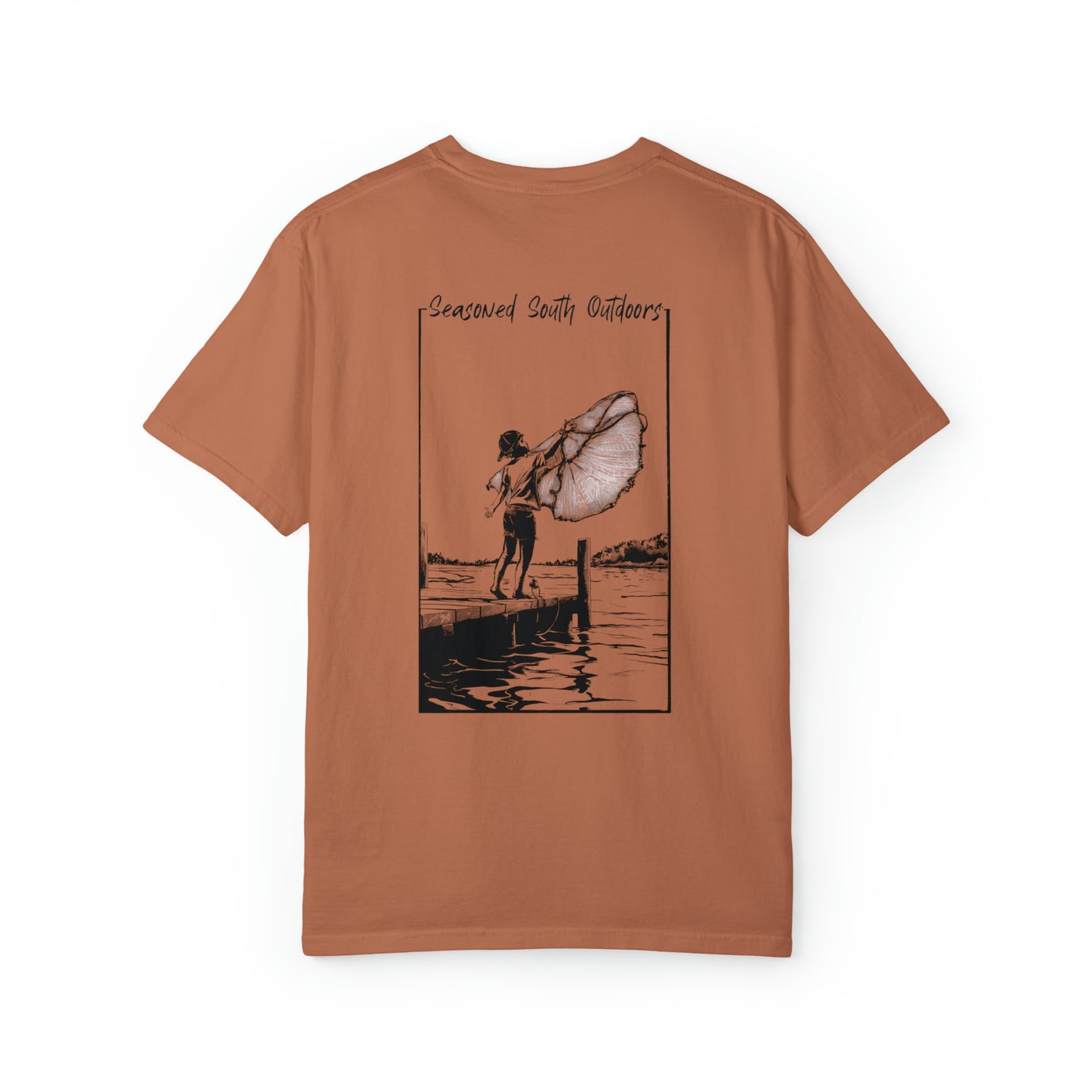 Rowdy Collection “Cast Net” dusk comfort color T