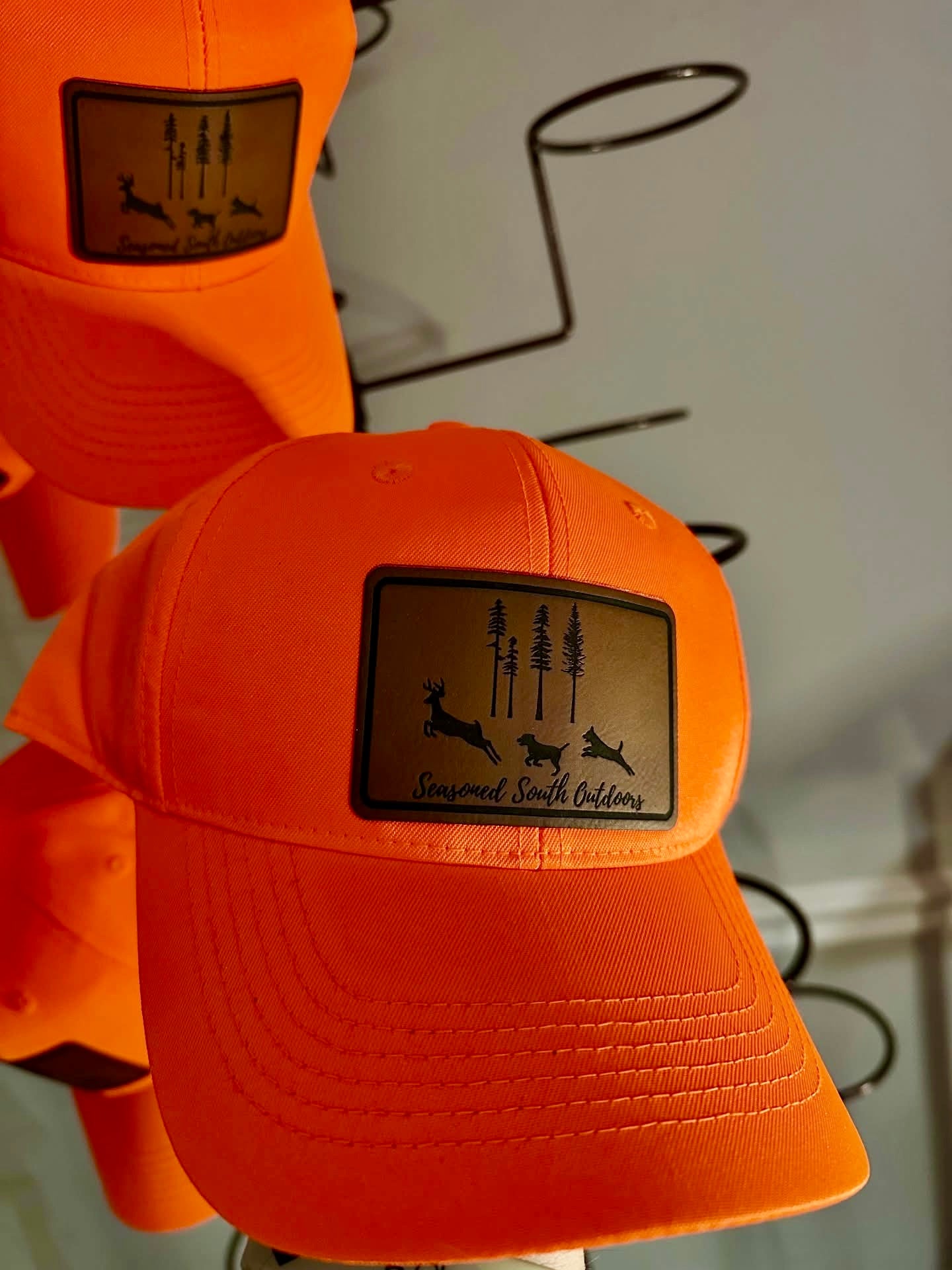 Blaze Orange Dog Hunt Hat