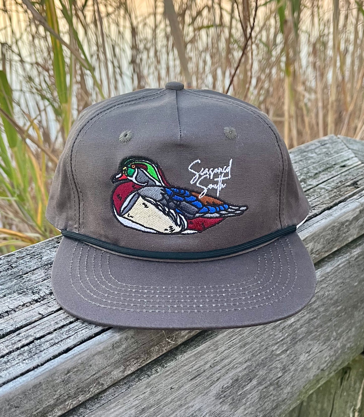 Seasoned South’s “Wood duck” flat-bill